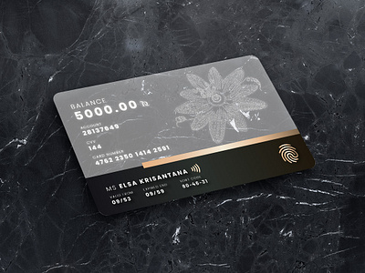 Bank Card Design bankcard branding card design graphic design illustration ui