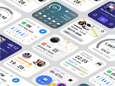 Watch OS Apps UI app design designdrug illustration ui