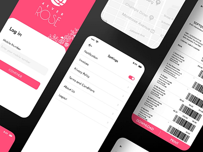 Delivery Management App appdesign graphic design ui uiux web