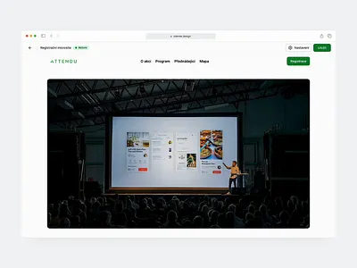 Attendu Web App Page & Email Builder app appearance black branding builder colors components dark design email light mode page system ui ux web website websites white