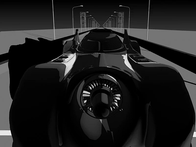 Batmobile Loop after effects animation batman batmobile cinema 4d design illustration looping motion graphics