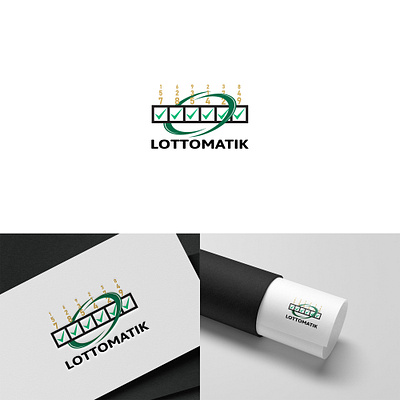 lottomatic logo design art branding cash casino design digitalart graphic design illustration logo logodesign lottery lucky money vector