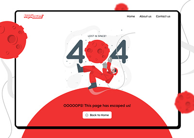 404 page error presentation amirasadi app appdesign design ui uidesign webdesign website