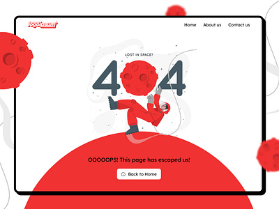 404 page error presentation amirasadi app appdesign design ui uidesign webdesign website