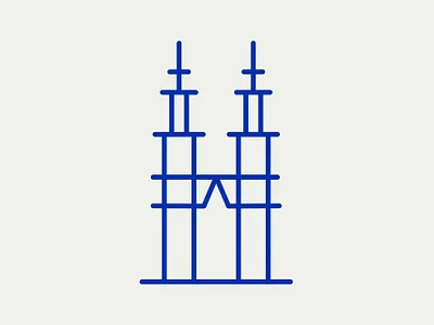 Twin Tower architecture asia branding building city design destination famous holiday icon illustration landmark landscape logo malaysia mark monument skyline travel twin tower