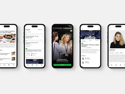 Attendu Guest App – Store Screens app branding cards design detail google illustration login mobile play responsive screen screens store ui user ux website websites white