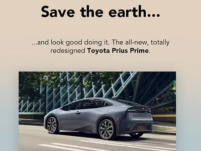 Toyota Prius Email