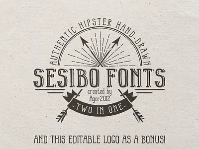Sensio Fonts digital font