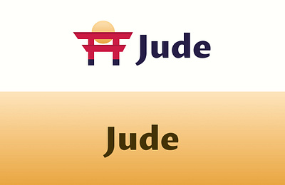 Jude Logo Idea branding design logo typography ui