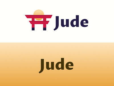 Jude Logo Idea branding design logo typography ui