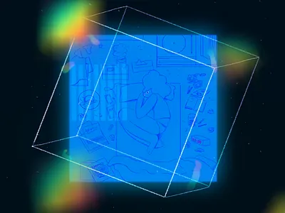 cosmic art character concept cosmos design drawing illustration insomnia night photoshop