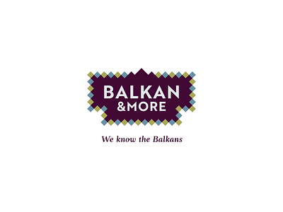 Balkan&More #3 balkan branding logo logo design nature traditional motif travel