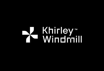 Khirley Windmill™ brand identity branding concept logo design designer graphic design graphic designer logo logo designer logo love logodesign logolove logomark logos logotype timeless logo vector windmill logo