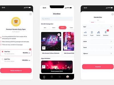 Buddify Dating and Event App dating dating app event figma mobile app ui design