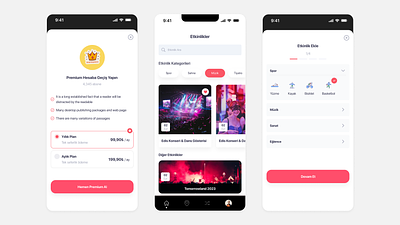 Buddify Dating and Event App dating dating app event figma mobile app ui design