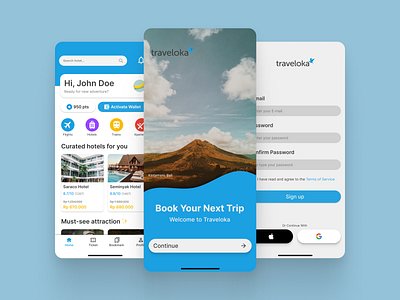 Traveloka - Mobile Booking App Redesigned appdesign appui behance booking design designcommunity digitaldesign mobileapp travel travelapp traveldesign traveldesigninspo traveloka travelui ui uiinspiration uiredesign ux uxredesign