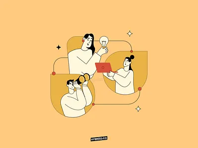 Organisation adobe design graphic design group illustration illustrator organisation teamwork ui uiux ux