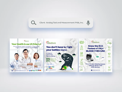 Analog Test and Measurement Phils, Inc. Graphics [2022] ad ads advertisement advertisements advertising design graphic design health healthcare marketing social media social media post