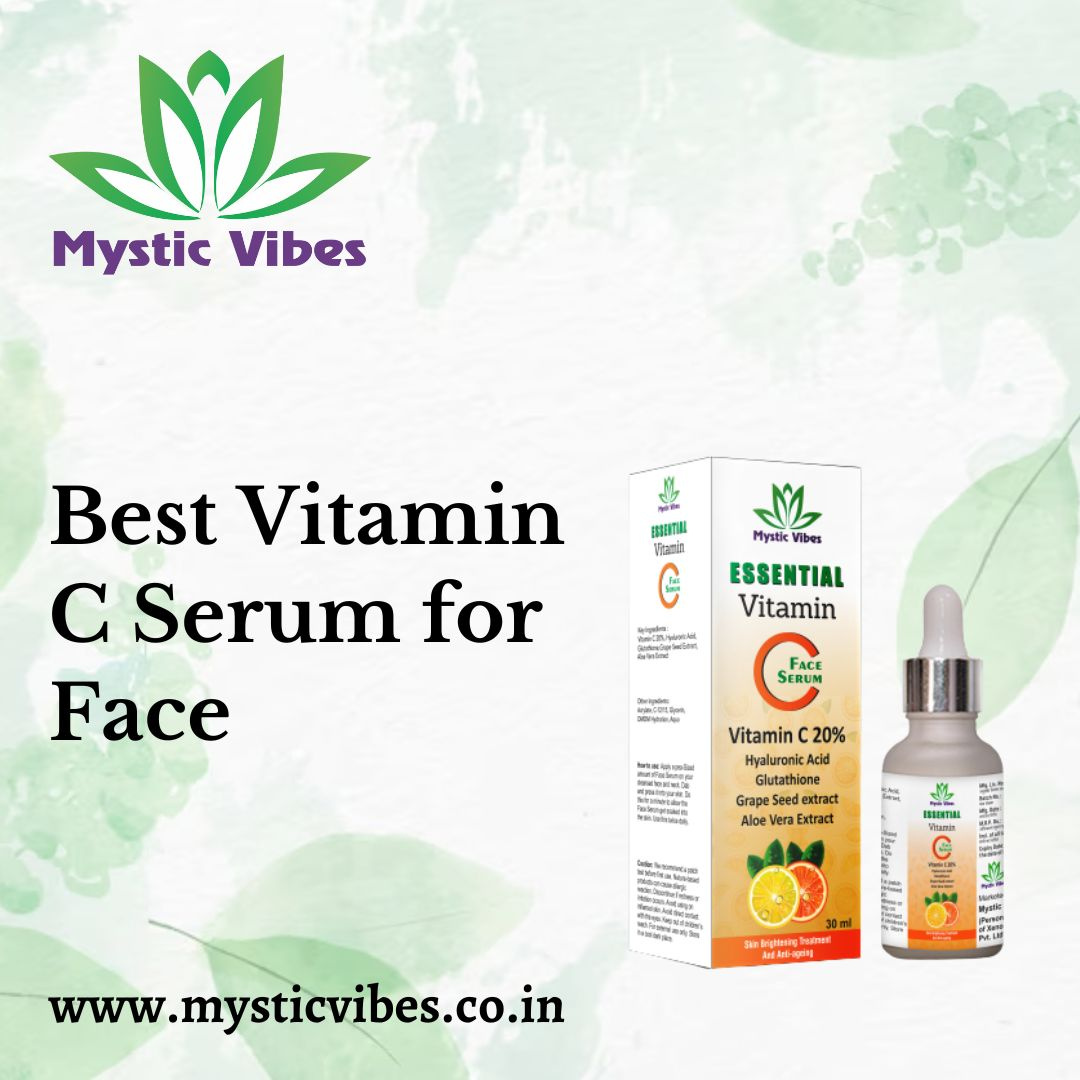Best Vitamin C Serum for Face by Mystic Vibes Personal Care on Dribbble
