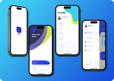 CashBox app branding design ios ui ux vector