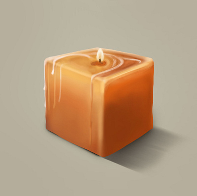 Candle illustration