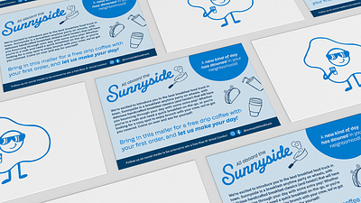 Sunnyside Mailer branding design print design vector