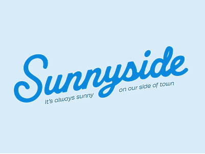 Sunnyside Logo design logo