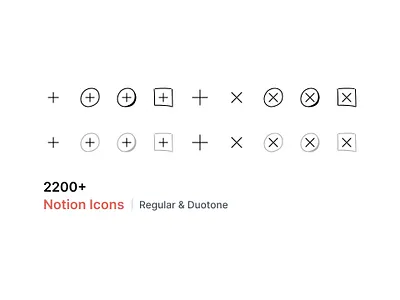 2200+ Notion Icons - Overflow Design app icon duotone figma free freebie icon iconography icons iconset notion notion icon notion template sketch svg ui icon vector web icon