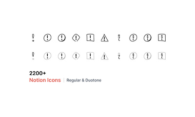 2200+ Notion Icons - Overflow Design app icon duotone figma free freebie icon iconography icons iconset notion notion icon notion template sketch svg ui icon vector web icon