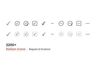 2200+ Notion Icons - Overflow Design app icon duotone figma free freebie icon iconography icons iconset notion notion icon notion template sketch svg ui icon vector web icon