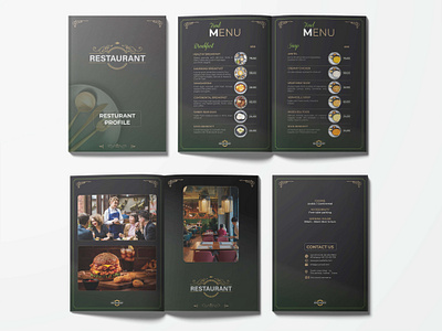 Restaurant & Hotel brochure/company profile/Catalogue Design a4 size book design brand marketing branding business identity company profile flyer poster design food menu book graphic design hotel profile design menu design for restaurant restaurant brochure rkdgraphic