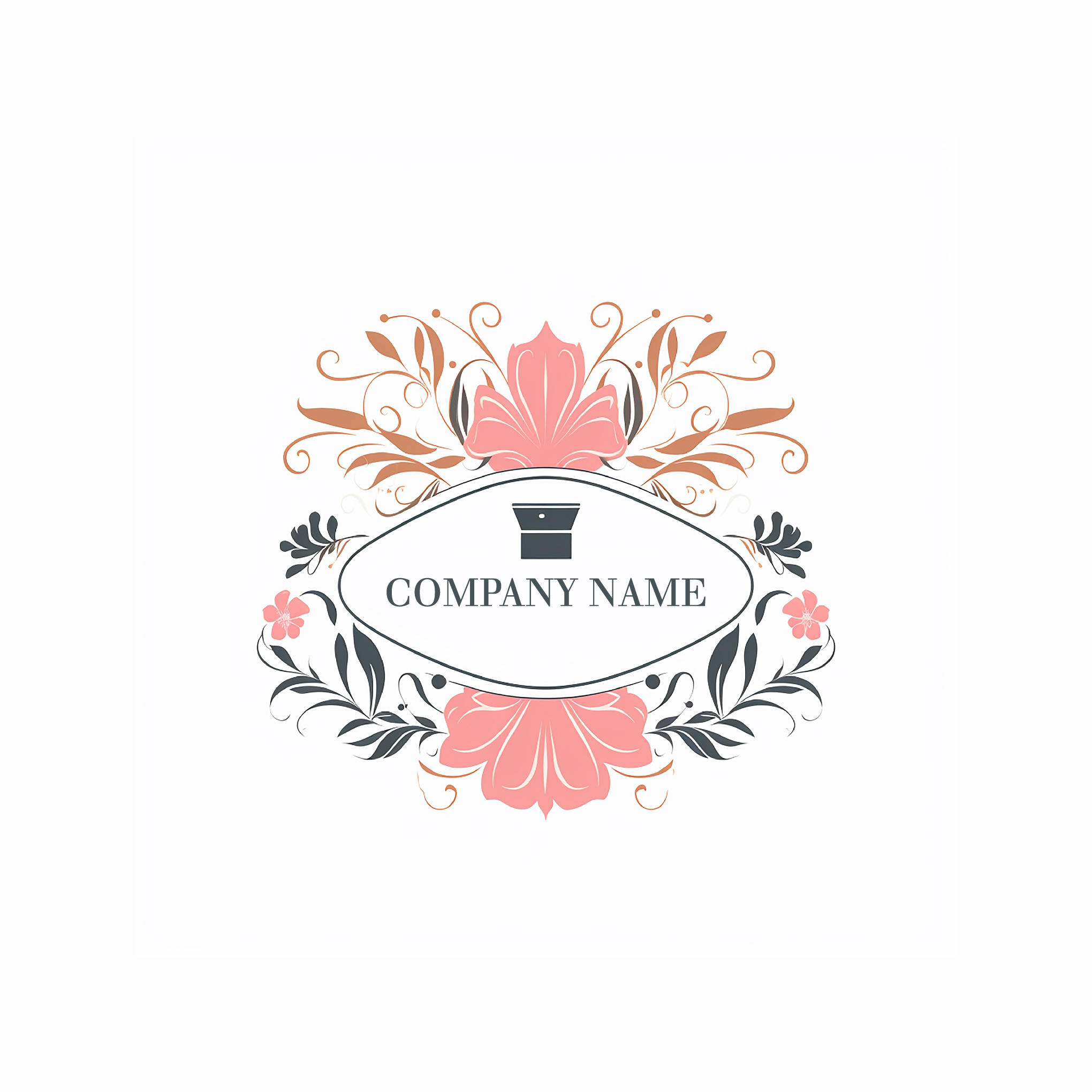 Premium Vector  Luxury perfume logo template design