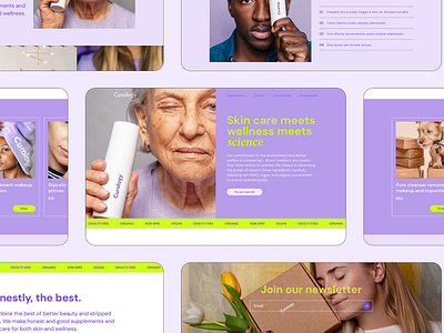 Curology web design color ui ui design web web design