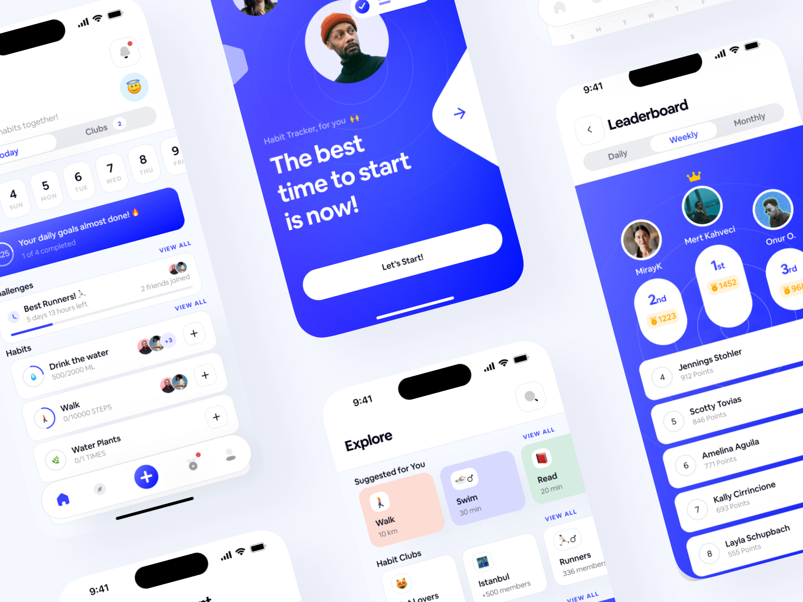 Routiner - Habit Tracker App By Mert Kahveci On Dribbble