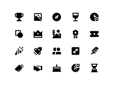 Glyph Custom Icons brand icons branding custom icons exclusive feather figma icon icon design iconography icons iconscout iconset illustrator sharp ui vector wanderlust web icons