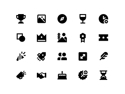 Glyph Custom Icons brand icons branding custom icons exclusive feather figma icon icon design iconography icons iconscout iconset illustrator sharp ui vector wanderlust web icons