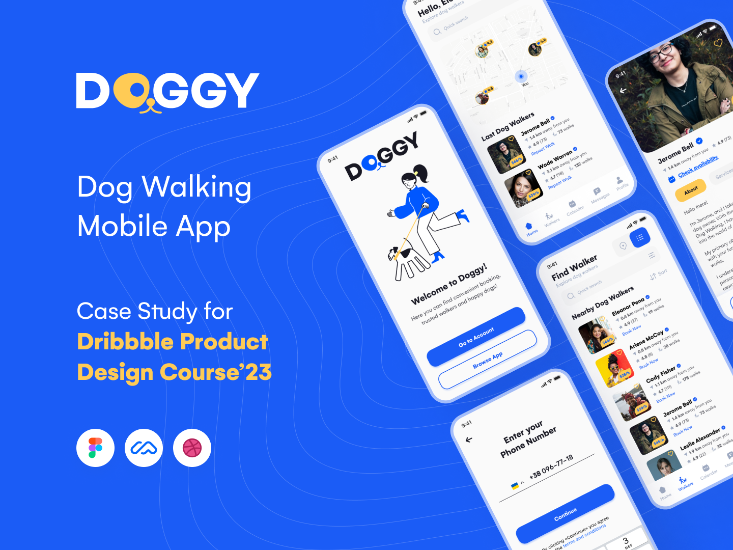 dog walking app case study