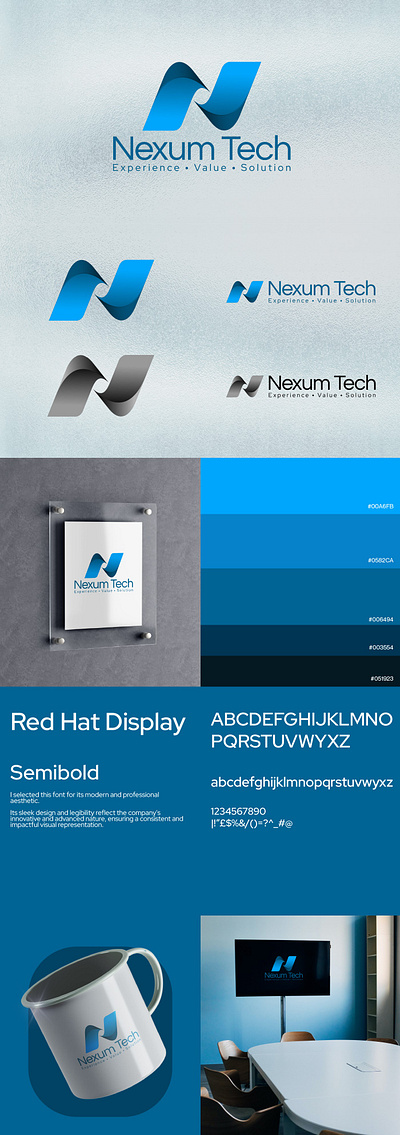 Logo Design for Tech Company - Nexum branding corporate graphic design logo logo design logo identity logotype tech