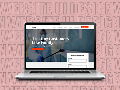 Pest Control UI Design design interface design pest control ui typography ui design uiux design user intereaction design ux design ux webapp