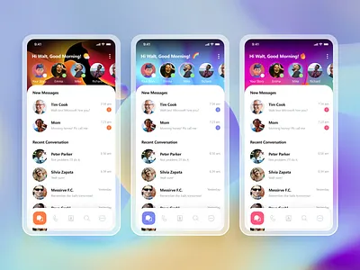 Skype | Reimagined Chat App app chat interaction interactive app microsoft product product design skype ui ui ux