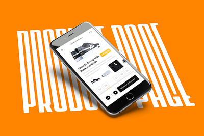 UX Ui Product Page - E-commerce app branding design figma graphic design illustration logo photoshop typography ui ux vector