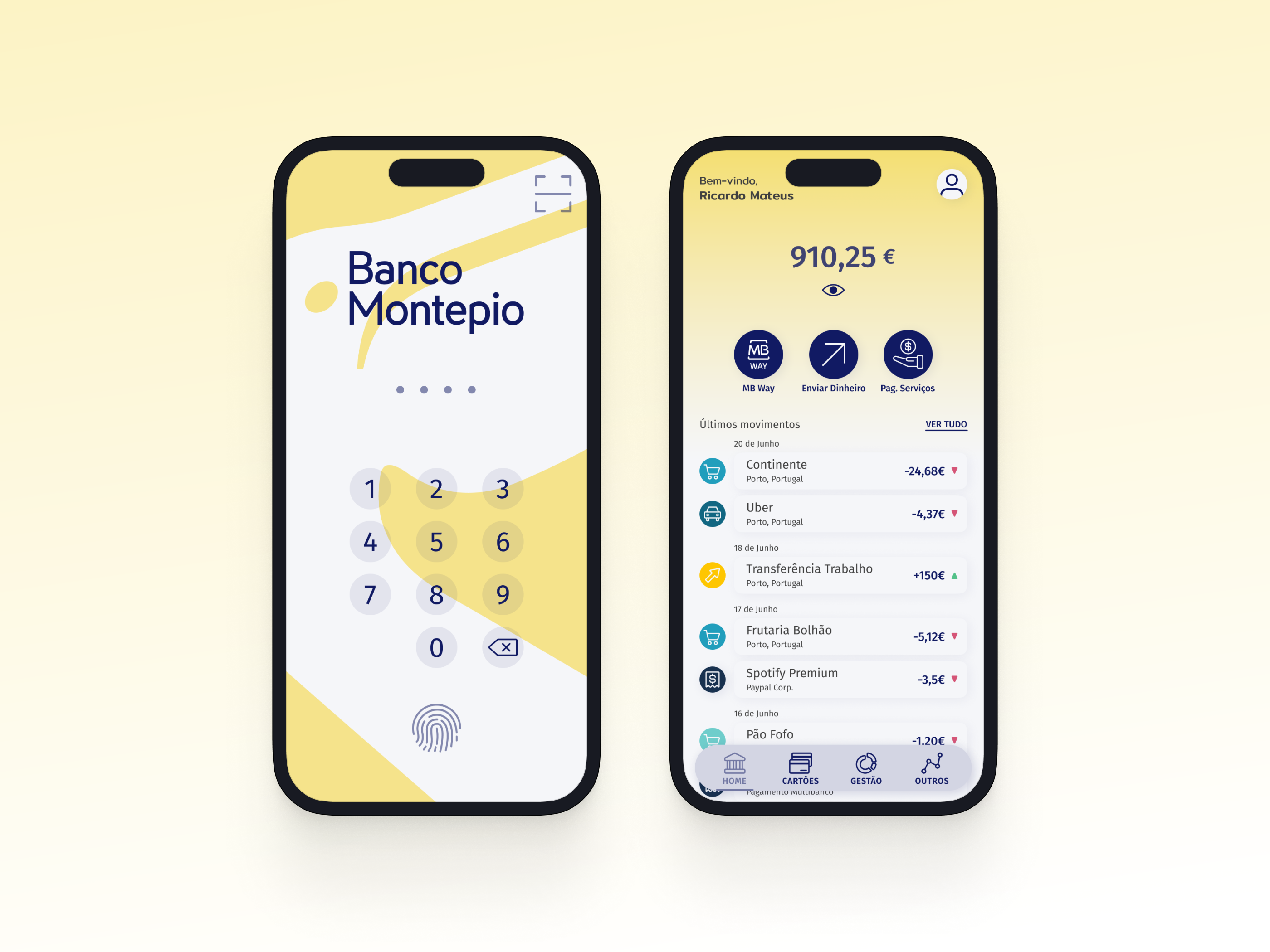 Montepio M24 - App Redesign by Ricardo Mateus on Dribbble