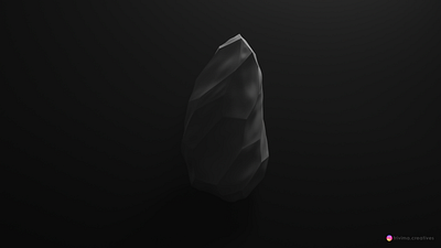 The Stone 3d 3d animation 3d design 3d rendering design illustration wallpaper