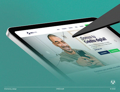 Proyecto web I ONE2credit app branding design graphic design logo typography ui ux web wetsite