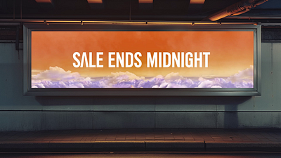 easyJet January Sale aftereffects cinemagraph design direction digital display dooh