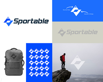 Sportable_Logo_Brand-Identity-Design branding clean design graphic design logo minimal minimalist modern simple simple clean interface ui