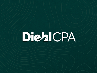 Diehl CPA | Logo accountant graphic design logo