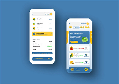 Grocery app design graphic design save money ui uiux