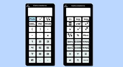 Daily UI 004 | Scientific Calculator calculator design ui