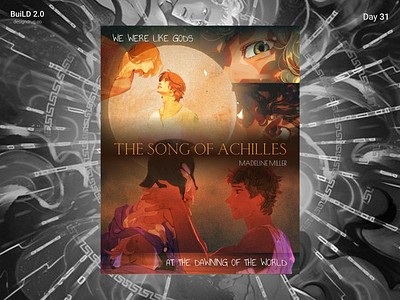 The Song Of Achilles book thesongofachilles design figma graphic design illustration poster theme ui ux